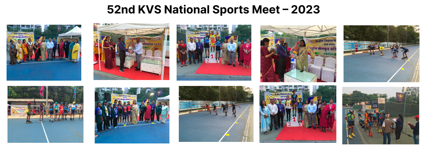 52nd KVS National Sports Meet – 2023